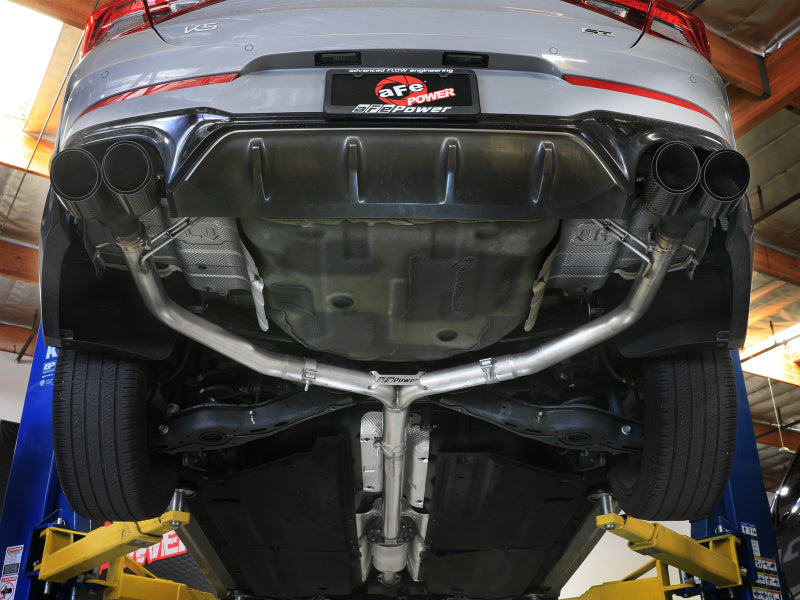 aFe Takeda 21-24 Kia K5 GT L4-2.5L Axle-Back Exhaust System with Carbon Fiber Tips