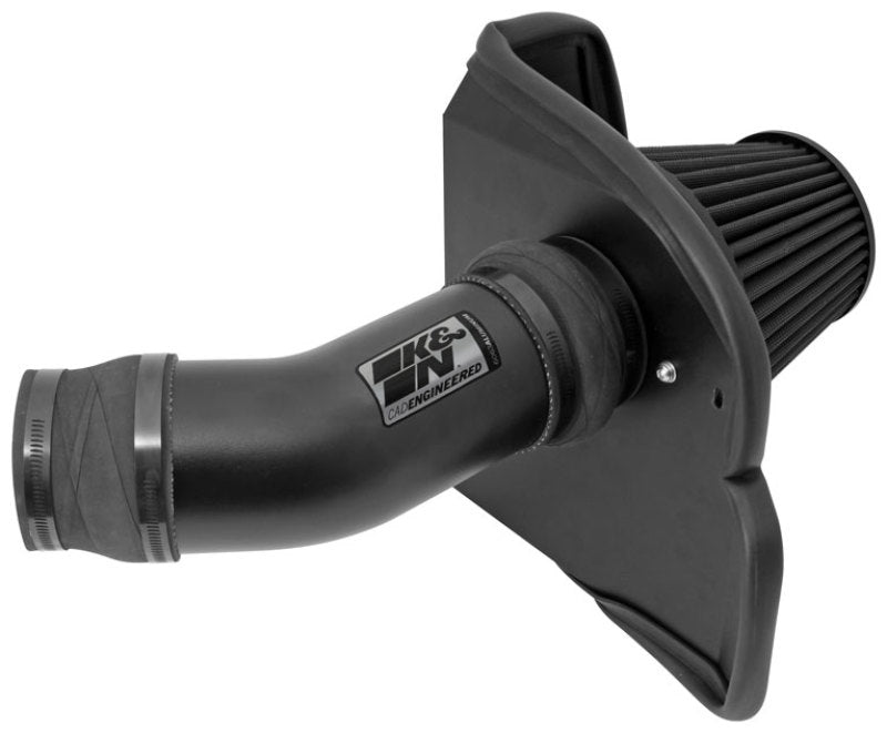 K&N Engineering Black Performance Intake Kit for 2011-2015 Dodge Challenger, 2012-2014 Dodge Charger, 2012-2015 Chrysler 300 with Part Number KN-71-2545