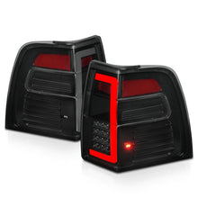 Load image into Gallery viewer, ANZO 07-17 Ford Expedition LED Tail Lights with Light Bar and Smoke Lens, Black Housing