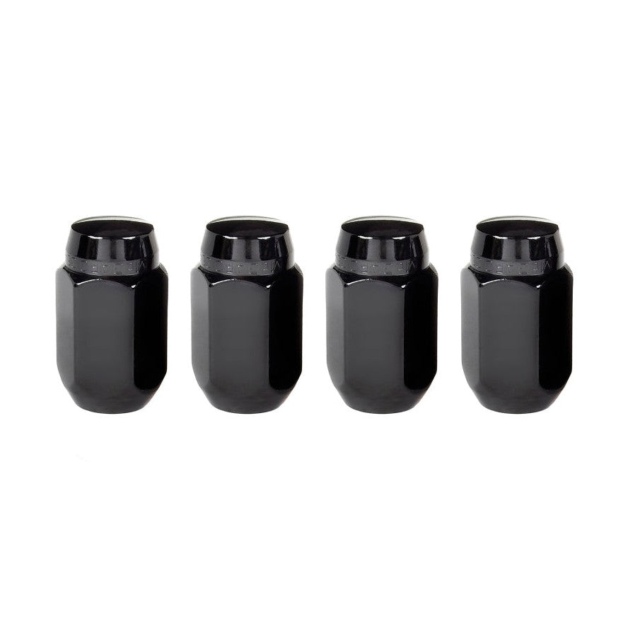 McGard Black Cone Seat Lug Nut Set M14 x 1.5 – 4 Pack for Dodge Ram and Challenger