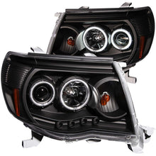 Load image into Gallery viewer, ANZO 2005-2011 Toyota Tacoma Projector Headlights with Halo and Black Housing