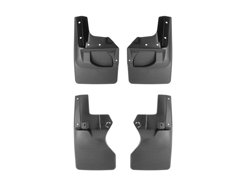 WeatherTech DigitalFit No-Drill MudFlaps for 2020-2021 Jeep Gladiator * Black