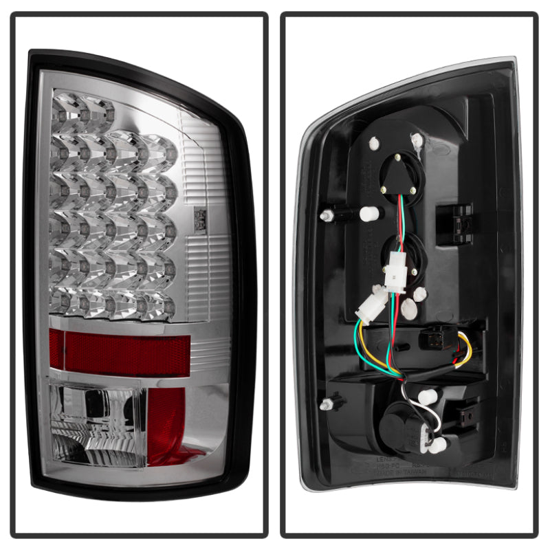 Spyder Chrome LED Tail Lights for Dodge Ram 1500 (2004-2006) - Enhance Your Vehicle's Look