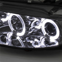 Load image into Gallery viewer, Spyder Mazda 6 2003-2005 Halo LED Projector Headlights with Fog Lights * Smoke Finish