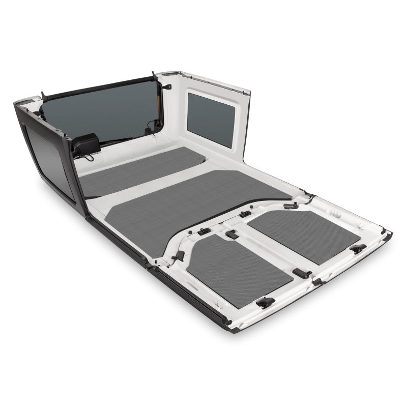 DEI Jeep Wrangler JK 2007-2010 Sound Deadening Headliner Kit (4 Pieces) - Gray