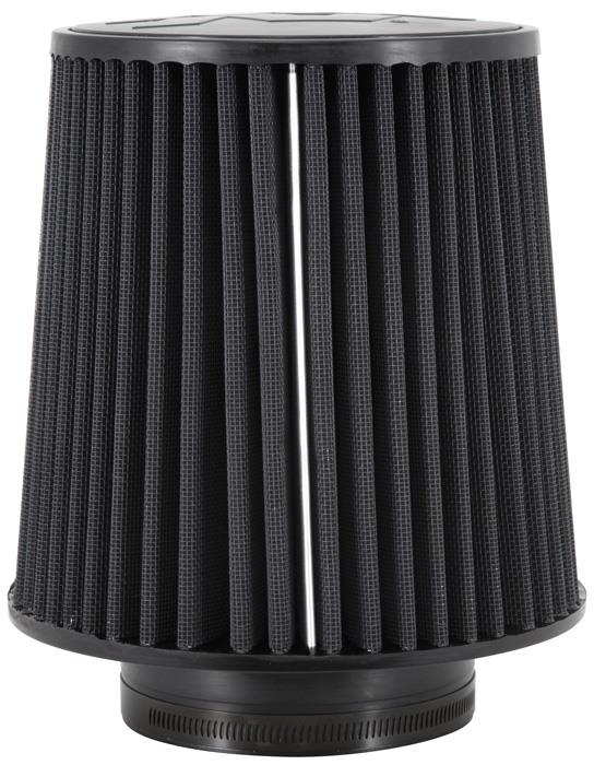 K&N Engineering Part RU-5283HBK Universal Rubber Round Tapered Air Filter for Ford F-250 Super Duty