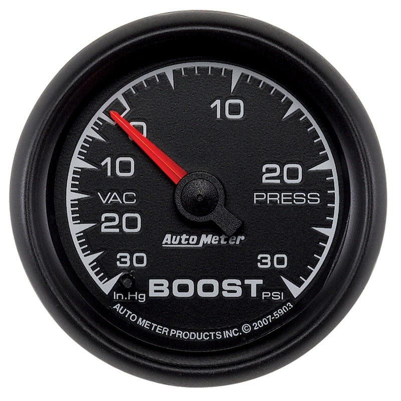 AutoMeter ES 52mm Mechanical Boost and Vacuum Gauge Part #atm5903