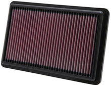 Load image into Gallery viewer, K&amp;N Engineering 33-2454 High-Flow Reusable Air Filter for Acura MDX and ZDX (2010-2014)