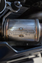 Load image into Gallery viewer, MBRP Armor Pro Series 20-24 Chevrolet Corvette C8 3-Inch Active Cat Back Exhaust with Quad Split Rear Exit and Carbon Fiber Tips