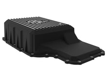 Load image into Gallery viewer, aFe POWER Pro Series Transmission Pan with Machined Fins for Ford Trucks 2020-2022 * Black Finish