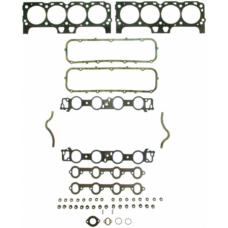 Fel-Pro 17268 Marine Small Block V8 Cylinder Head Gasket Set for Reliable Marine Engine Sealing