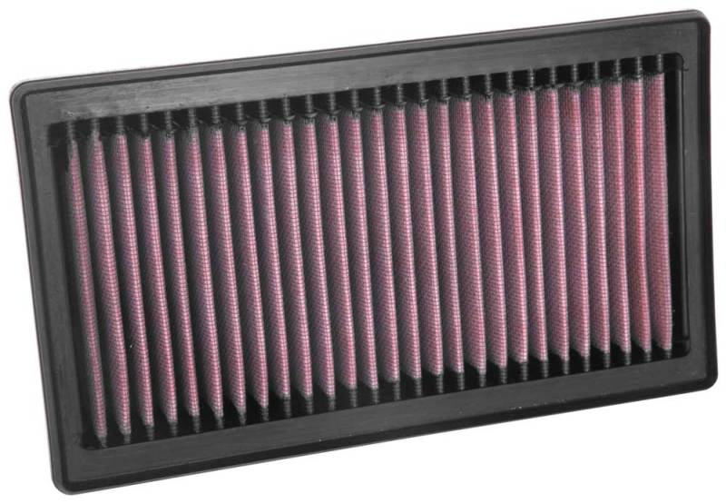 K&N Engineering High-Flow Replacement Air Filter for 2018-2020 Hyundai Accent and 2019 Kia Rio