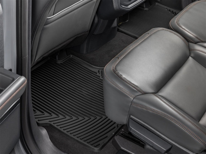 WeatherTech W773 All-Weather Rear Floor Mats for 2025-2026 Lincoln Navigator, Black