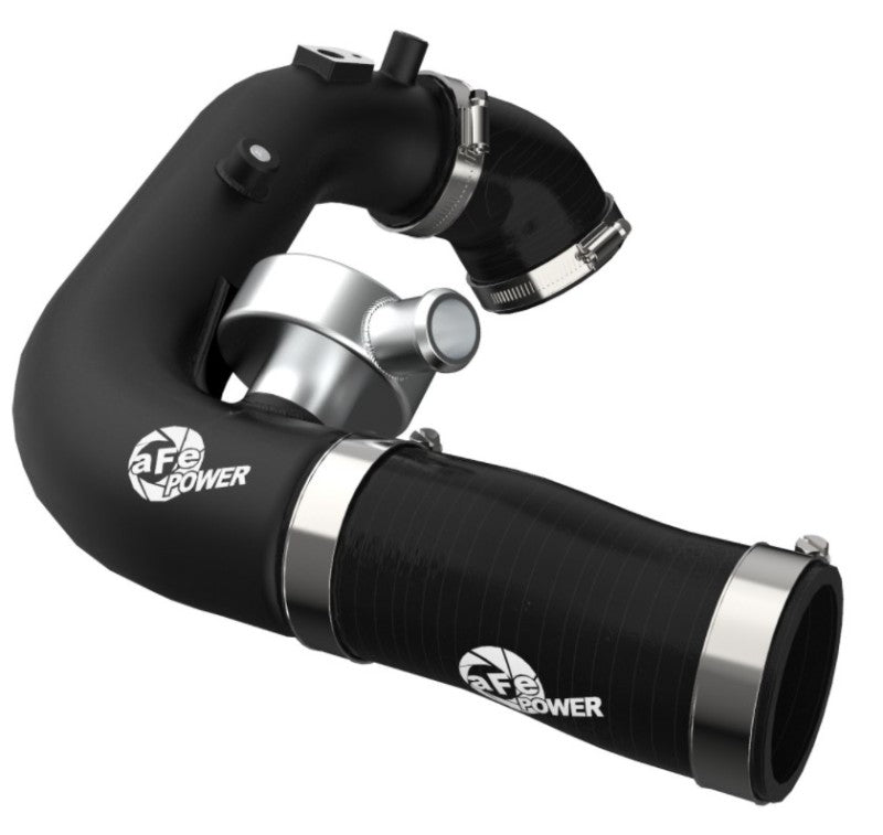 aFe BladeRunner 2-1/2 Inch Intercooler Hot Side Charge Pipe for 2018-2021 Jeep Wrangler JL, Black
