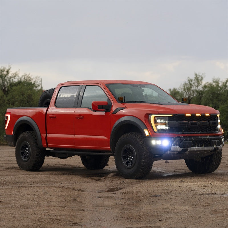 Rigid Industries 2021+ Ford Raptor Triple Fog Lights Kit - SAE PRO, Spot, and Drive Lights Upgrade