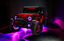 Load image into Gallery viewer, Oracle Lighting Bluetooth + RF ColorSHIFT Underbody Rock Light Kit for 4x4 Vehicles
