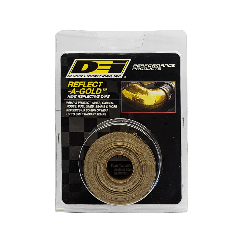 DEI Reflect-A-GOLD 1-1/2 inch x 30 ft Heat Tape Roll for High-Temperature Protection