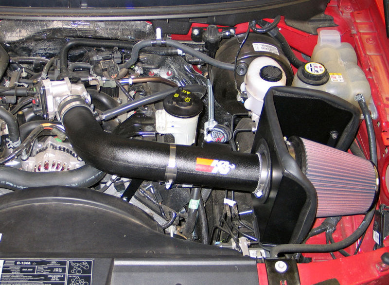 K&N Engineering 07 Ford F-150 V8-4.6L Performance Cold Air Intake Kit (Part Number: knn57-2574)