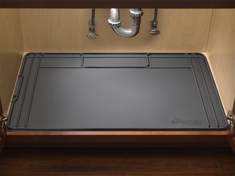 WeatherTech Universal SinkMat for Under-Sink Protection - Black, Part Number WETUSM01BXBK