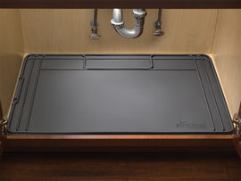 WeatherTech Universal SinkMat for Under-Sink Protection - Black, Part Number WETUSM01BXBK