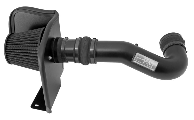 K&N Engineering 71-3058 Black Performance Cold Air Intake Kit for Chevy Silverado and GMC Yukon 4.8L/5.3L V8