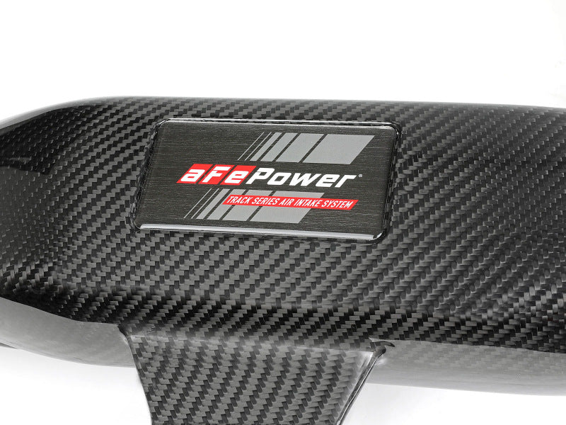 aFe Track Series Carbon Fiber Intake System with Pro 5R Filter for BMW M2 (F87) 2016-2018 3.0L Turbo N55