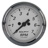 AutoMeter American Platinum 2-1/16 Inch 7,000 RPM In-Dash Tachometer Gauge - Part Number ATM1994