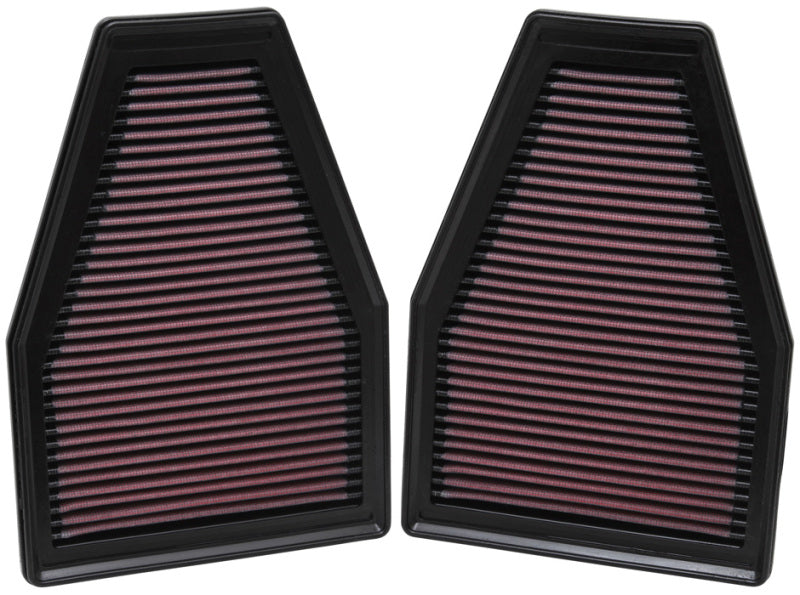 K&N Engineering Replacement Air Filter for 2013-2015 Porsche 911 3.4L-3.8L - Part KN-33-2484