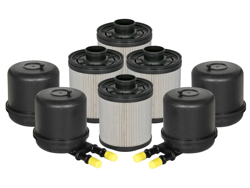 aFe Pro Guard D2 Fuel Filter Set for 2011-2013 Ford F-250 Super Duty V8 6.7L Diesel Trucks