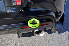 Load image into Gallery viewer, Perrin Performance Rear Tow Hook Kit for 2020-2025 Toyota Supra - Neon Yellow
