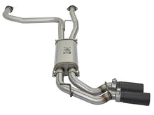 Load image into Gallery viewer, aFe Power Rebel Series 2-1/2 Inch Stainless Steel Cat-Back Exhaust System with Black Tips for 2016-2017 Nissan Titan V8 5.6L