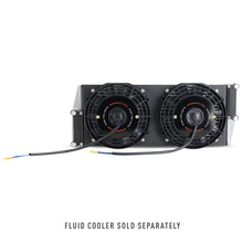 Load image into Gallery viewer, Mishimoto Universal 17-inch Heavy-Duty Oil Cooler Fan Shroud with Micro Wrinkle Black Finish