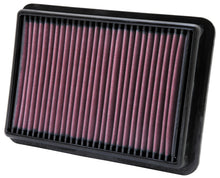 Load image into Gallery viewer, K&amp;N Engineering High-Flow Reusable Air Filter for Nissan Navara 2.5L L4 (Part #KNN33-2980)