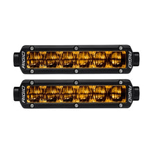 Load image into Gallery viewer, Rigid Industries 6-Inch SR-Series Pro Dot SAE Street Legal Selective Yellow Fog Lights (Pair) - Part #rig906704