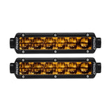Rigid Industries 6-Inch SR-Series Pro Dot SAE Street Legal Selective Yellow Fog Lights (Pair) - Part #rig906704