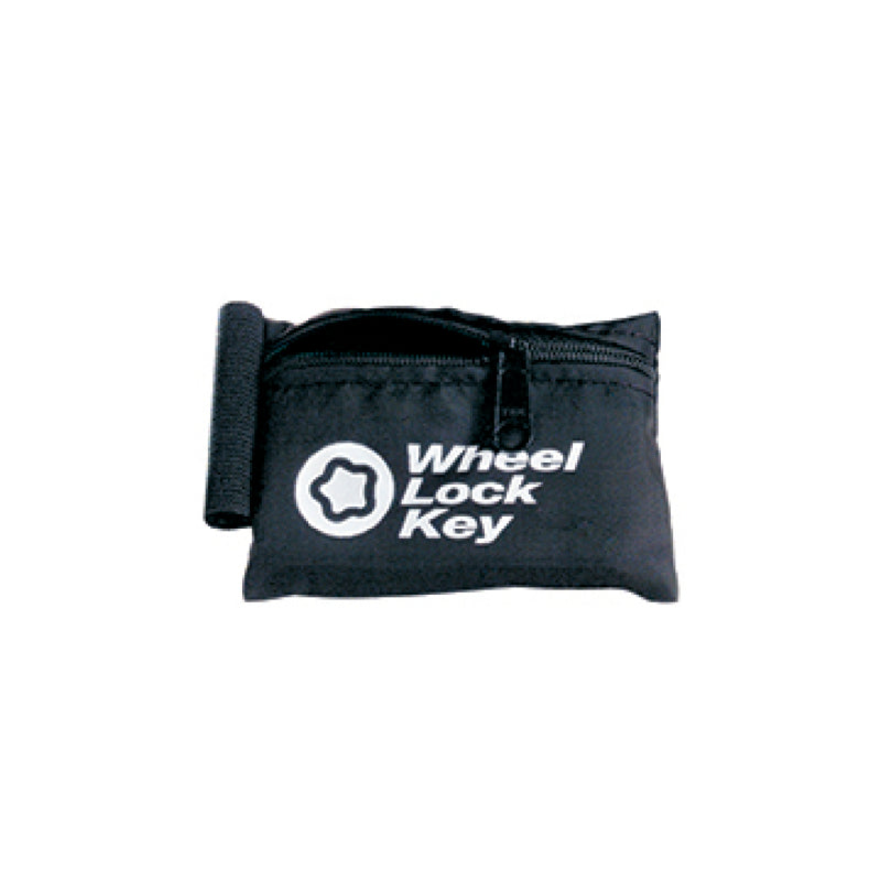McGard Wheel Key Lock Storage Pouch - Black for Secure and Convenient Key Management