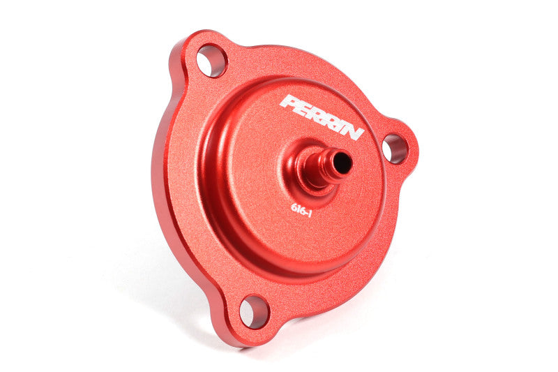 Perrin Performance Red Diverter Valve for Subaru WRX, LGT, OBXT, and Ascent (Part Number: PSP-TAC-616RD)