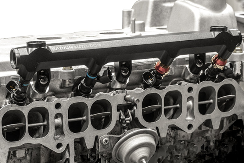 Radium Engineering 90-99 Toyota MR2 3S-GTE Fuel Rail with Four 8AN ORB Ports