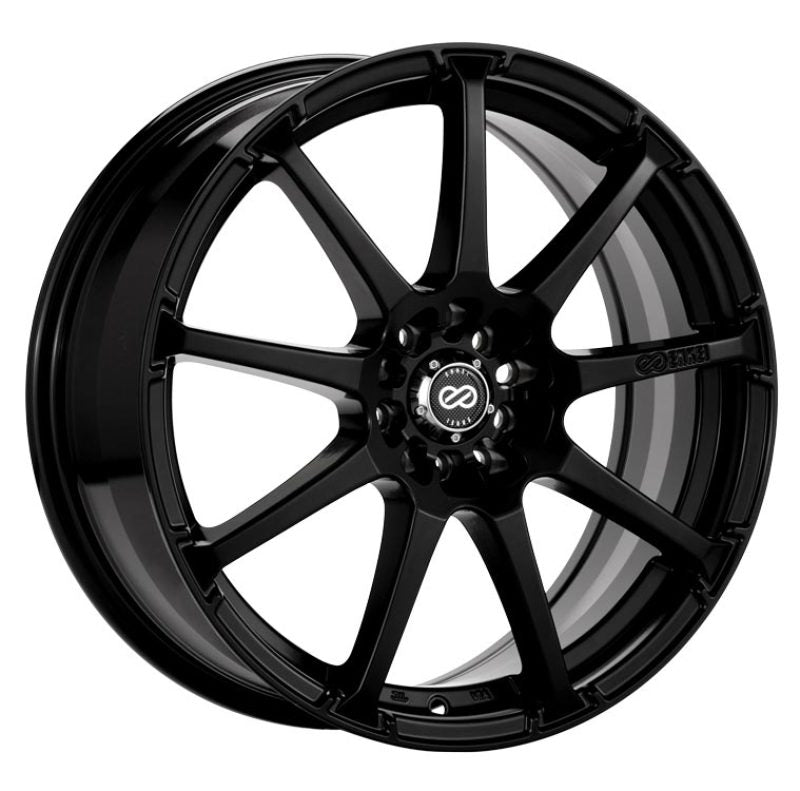 Enkei EDR9 15x6.5 Inch Black Alloy Wheel with 4x100/114.3 Bolt Pattern and 38mm Offset