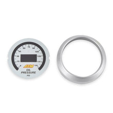 Load image into Gallery viewer, AEM 52mm Oil Pressure Gauge with 0-150 PSI Range and Analog Output for Data Logging