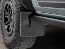 Load image into Gallery viewer, WeatherTech DigitalFit No-Drill MudFlaps for 2021-2023 Ford Bronco * Black