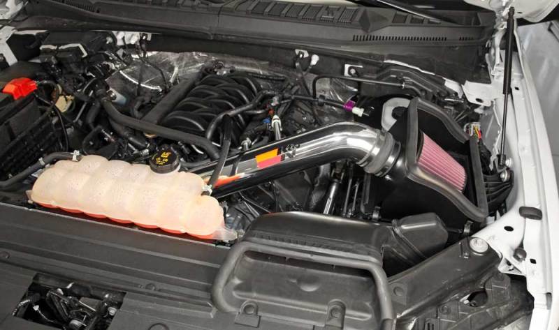 K&N Engineering Cold Air Intake System for Ford F-150 5.0L V8 * Part Number KNN77-2591KP