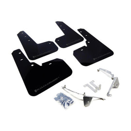 Rally Armor UR Series Black and Grey Mud Flaps for Subaru XV Crosstrek (2013-2015)