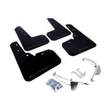 Rally Armor UR Series Black and Grey Mud Flaps for Subaru XV Crosstrek (2013-2015)