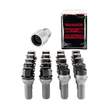 Load image into Gallery viewer, McGard 5 Lug Hex Install Kit with Wheel Locks for M14x1.5 Vehicles – Black Cone Seat Bolts