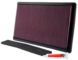 K&N Engineering High-Flow Replacement Air Filter Part Number KNN33-2035 for Chevrolet Corvette (1990-1996) and Pontiac Firebird (1996-1997)