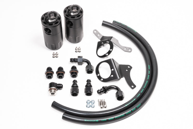 Radium Engineering Dual Catch Can Kit for 2015-2017 Ford Mustang GT with Fluid Lock