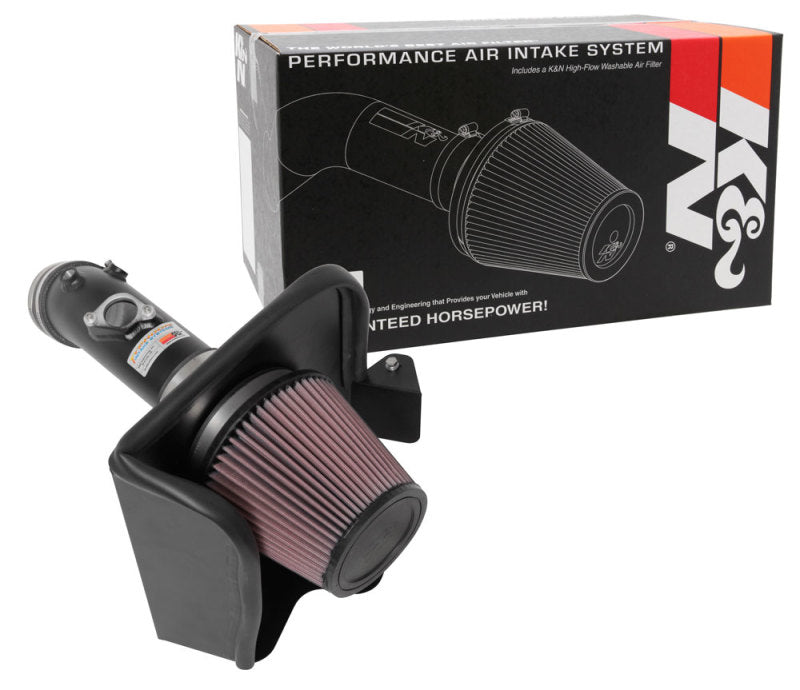 K&N Engineering Typhoon Cold Air Intake System for 2018-2019 Toyota Camry SE L4-2.5L F/I Part # knn69-8621TTK