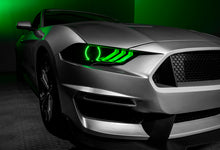 Load image into Gallery viewer, Oracle Lighting 18-23 Ford Mustang Black Series Dynamic ColorSHIFT LED Headlights with Sequential Turn Signal