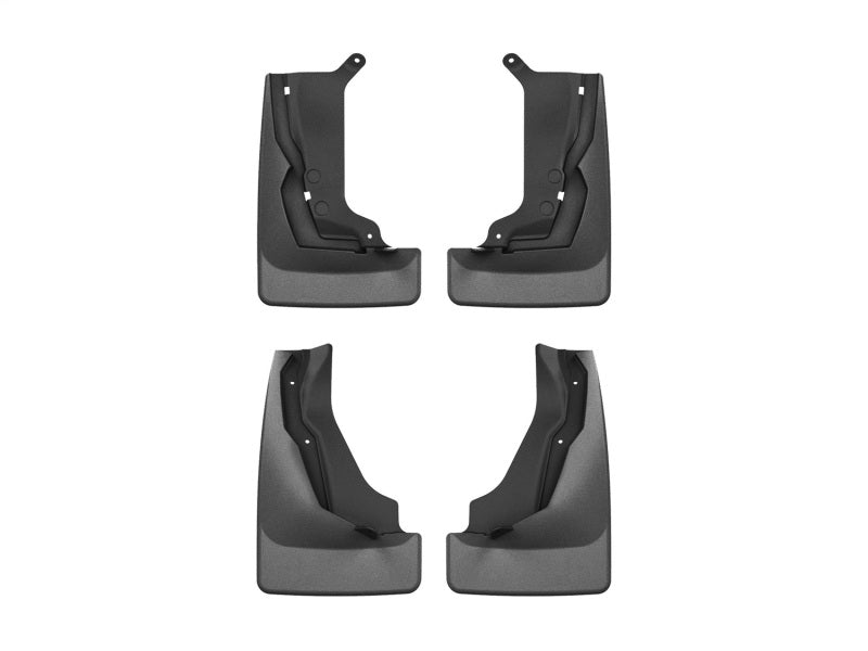 WeatherTech WET110214-120214 DigitalFit No-Drill MudFlap Kit for 2026 Honda Passport, Front and Rear, Black